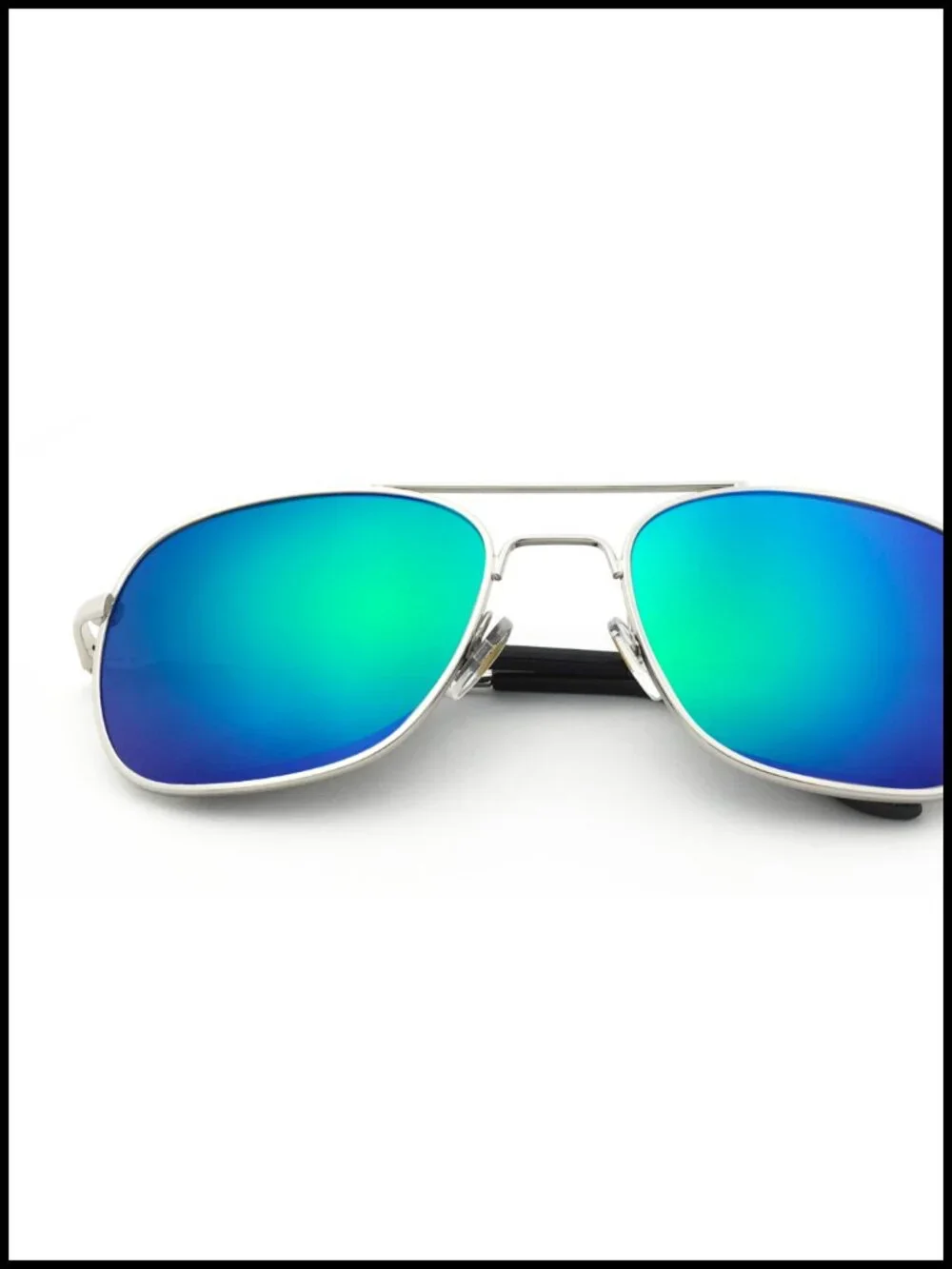 Polarized Square Aviator Sunglasses with UV400 Protection